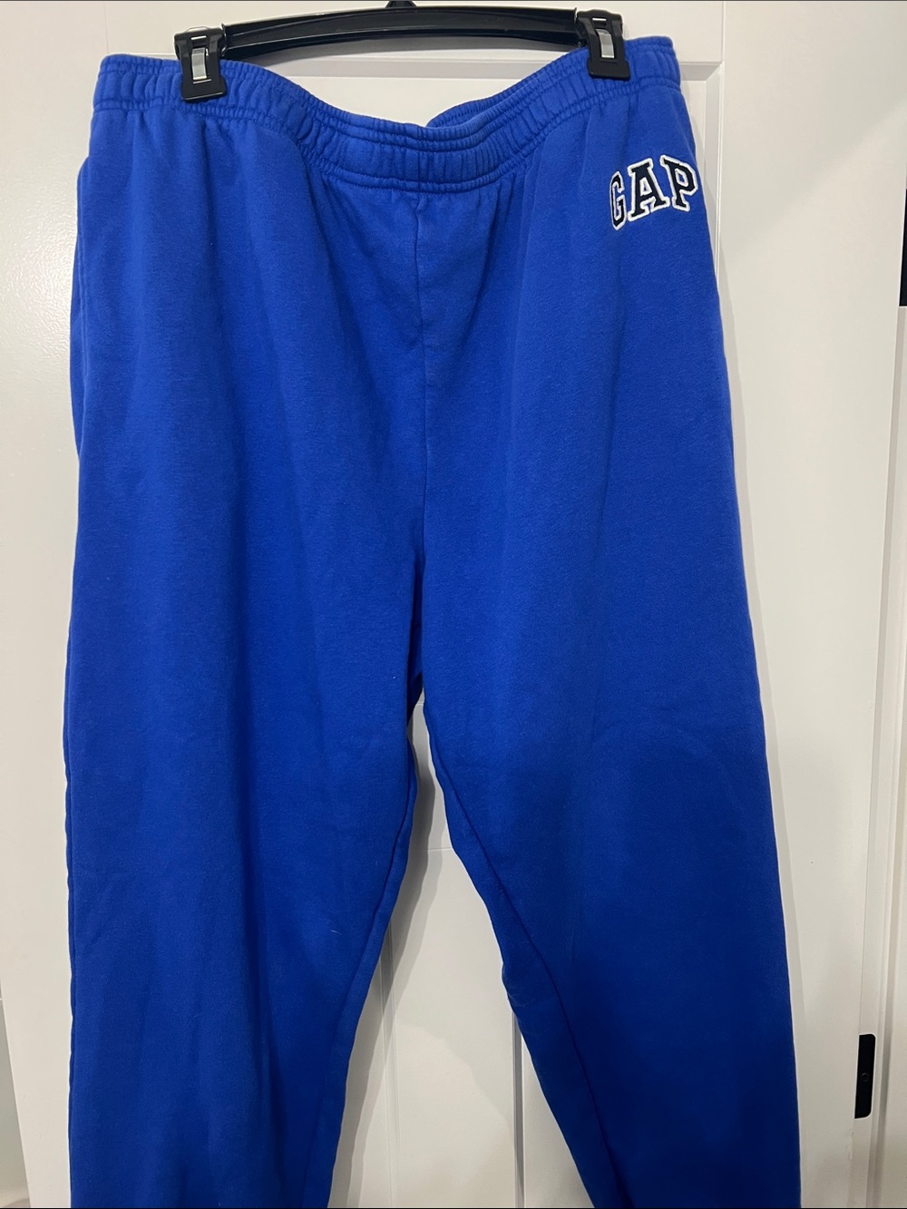 GAP Kids Cobalt Blue Fleece Jogger Sweatpants